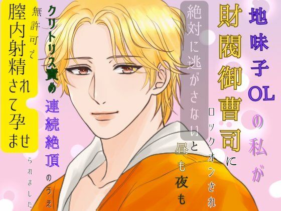 地味子OLの私が財閥御曹司にロックオンされ、絶対に逃がさないと昼も夜もクリトリス責めの連続絶頂のうえ、無許可で膣内射精されて孕ませられました。｜d_549485