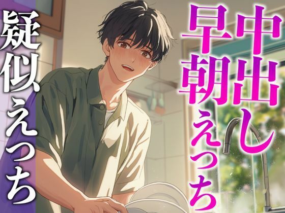 朝から発情する年上大人彼氏〜キッチンで立ちバック生中出し〜（CV:がく×シナリオ:咲夜）｜d_565498