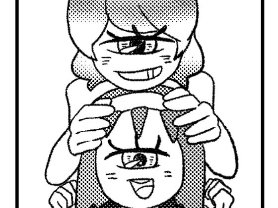 2人で1つの目玉｜d_130927