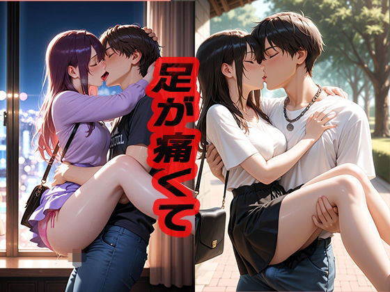 足が痛くて 〜助けてくれたから、これくらいはね〜｜d_538389