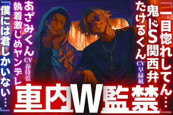 【やばい男達に監禁されてます…】【W車内監禁レ●プ】『一目惚れしてん…』長身絶倫の二人組に気に入られ。鬼ドS関西弁君と執着激しめヤンデレ君『僕には君しかいない…』｜d_735974
