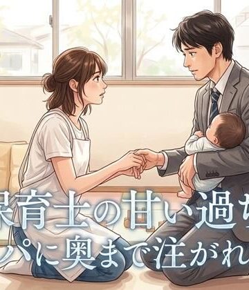 保育士の甘い過ち パパに奥まで注がれて｜d_770112
